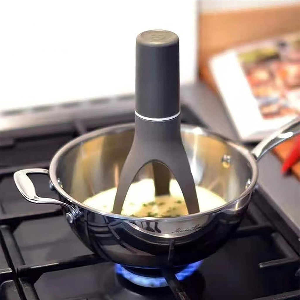 Batidor Automático De Mano, Batidora De Crema, Batidora Automática De Salsa (Negro)