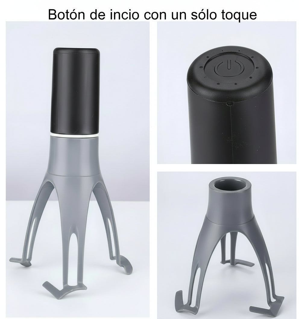 Batidor Automático De Mano, Batidora De Crema, Batidora Automática De Salsa (Negro)