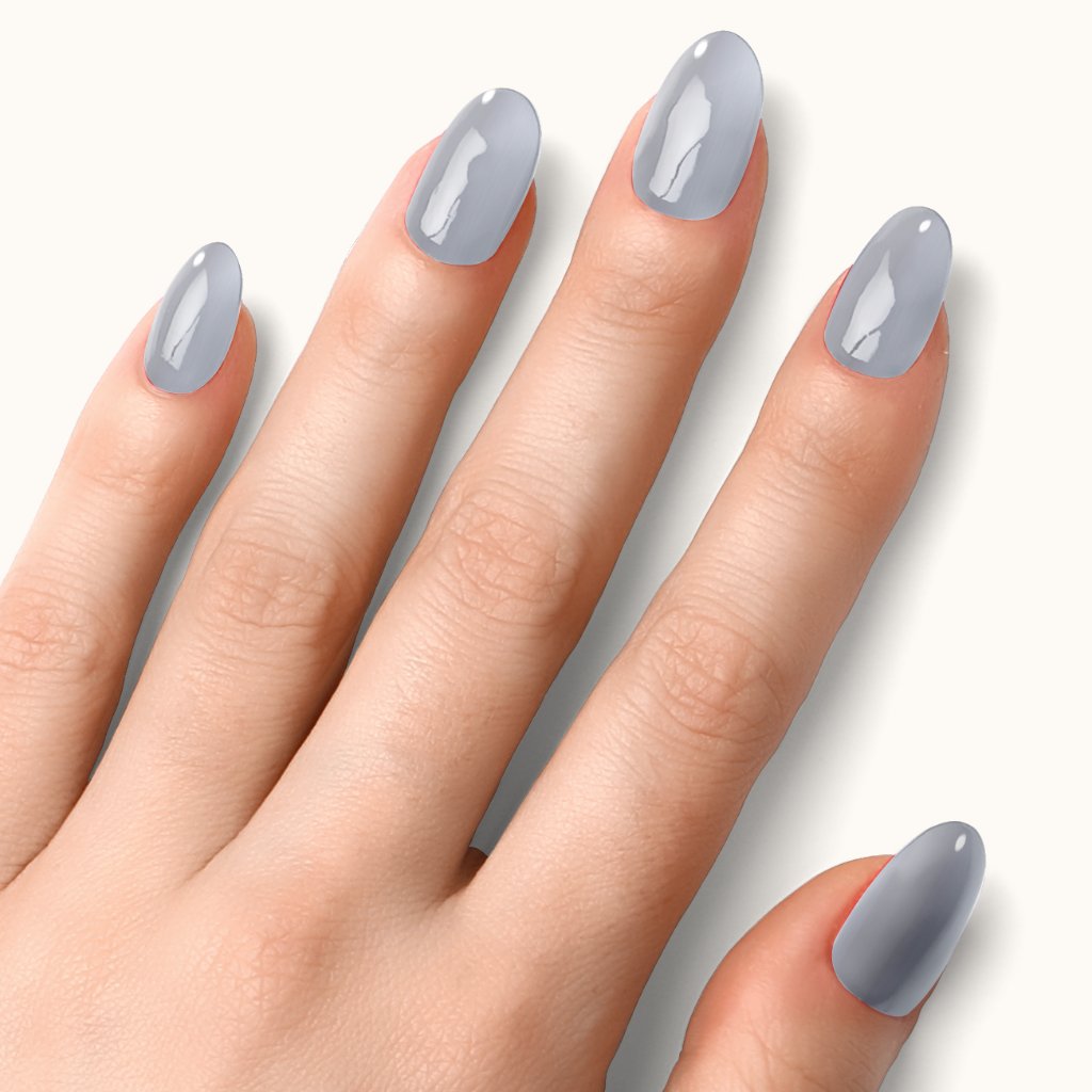 Láminas de Gel - Silver Sheen - Nooves Nails